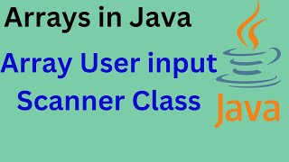 User input in array elements using Scanner class | Array user input using Scanner class