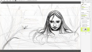 Undine Drawing Tutorial in ArtRage 5 (Part One)