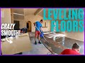 HOW TO SELF LEVEL FLOORS ❗️ First Time Using LevelQuik