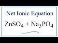 Net Ionic Equations and Spectator Ions