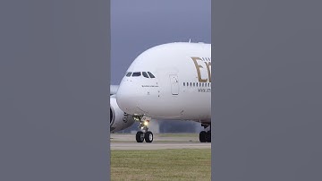 Thumbnail of LOUD EMIRATES A380 TAKEOFF!