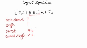 Longest Repetition - Intro to Computer Science