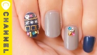 一点盛りがかわいい♡スタッズネイル｜C CHANNELネイル
