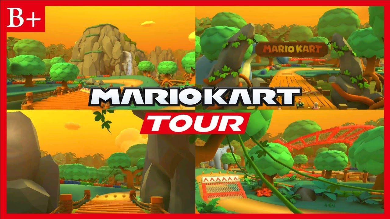 GBA Riverside Park ‼️ Mario Kart Tour - All Track Variants - YouTube