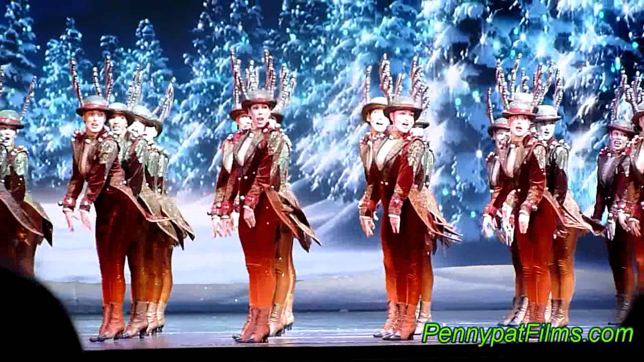2011 radio city christmas show rockettes reindeers youtube radio city hall christmas