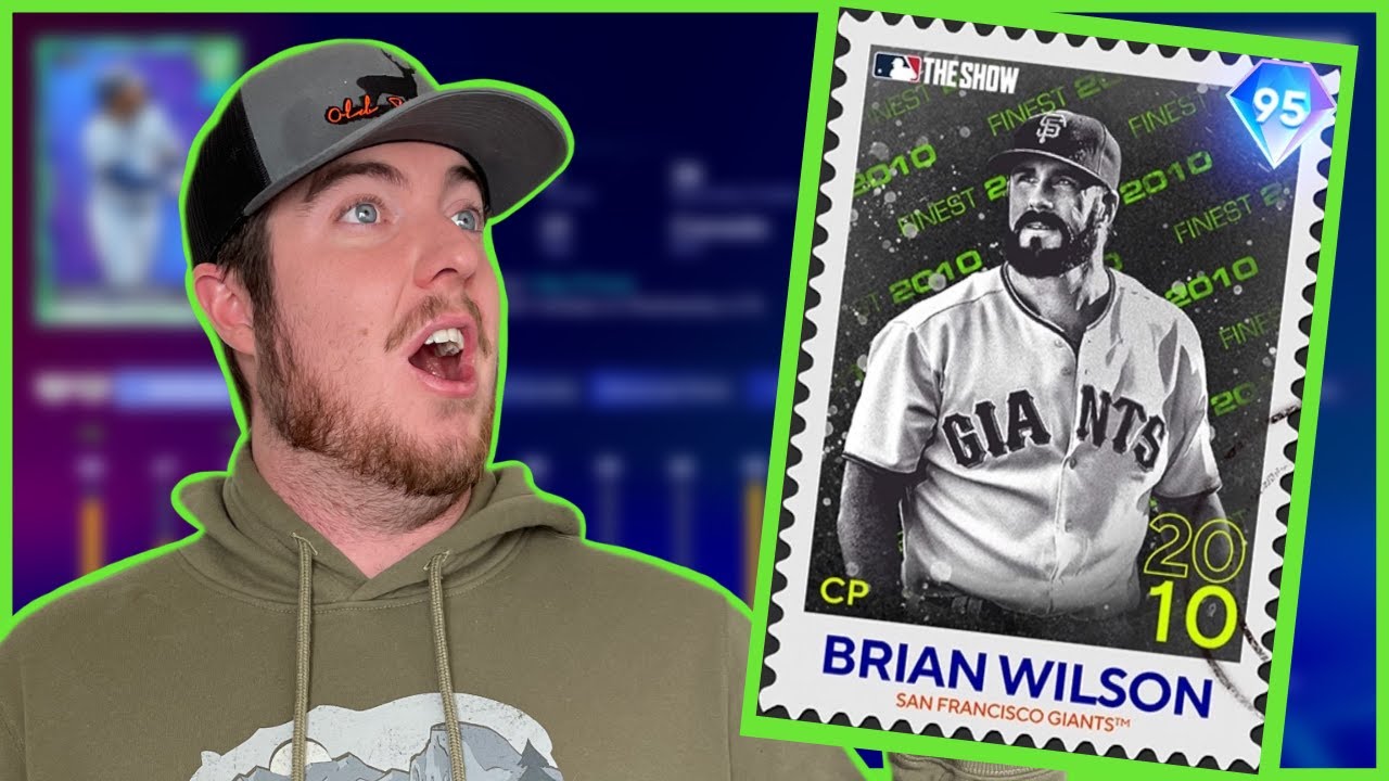 95* BRIAN WILSON IS THE NASTIEST RELIEVER IN THE GAME! MLB The