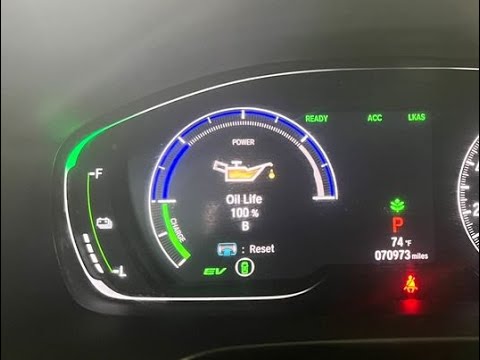 Honda Insight Oil Light Reset & Oil Change - Easy