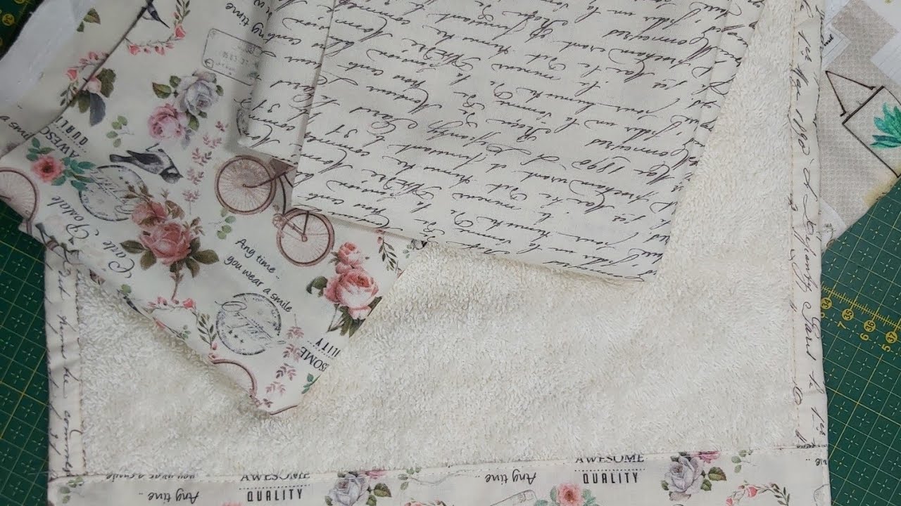 fantastica idea per riciclare asciugamani - lavette per gli ospiti facilissime