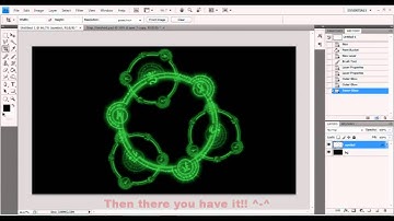 Glowing Layers {Photoshop CS4 Tutorial}