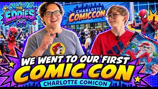 We went to our FIRST COMIC CON Charlotte Comiccon