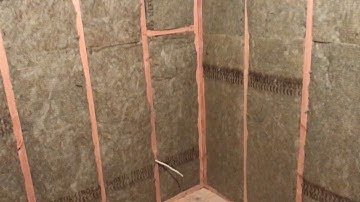 SL, Building a Studio Pt. 25 Soundproof Insulation for the control room finished