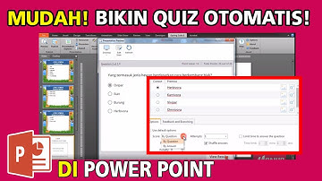 Cara Mudah Membuat Quiz Otomatis ~ Tutorial Power Point