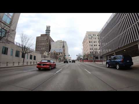 Driving Tour 4K, Omaha/Council Bluffs Metro, through along HWY 6, Omaha, NE/Council Bluffs,Iowa,USA