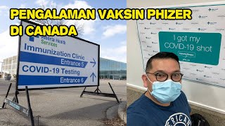 Pengalaman Vaksin Covid 19 di Canada, Dapat Pfizer, Gratis dan malah dapat Uang $50.