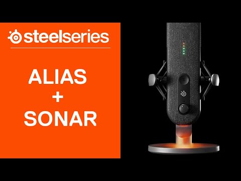 SteelSeries Alias - USB Pro Grade Streaming Microphone