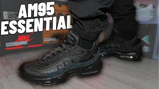 BEST BLACK NIKE SNEAKER? Air Max 95 Essential On Feet Review