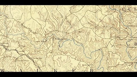 Understanding Maps,  Topography, and Historic Aerial Photos