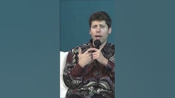 Sam Altman on self-training language models #samaltman #openai #gpt4 #chatgpt #interview
