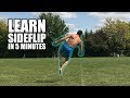 Learn How to Side Flip On Ground in 5 Minutes