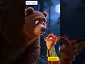 Bella the Brave Bear 🐻 | Kids Bedtime Story #foryou #viral #cartoon #status #facts #shorts #disney