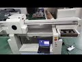 900mm * 600mm printhead epson xp600/i3200u/i1600u flatbed printer testing completed, ready for go