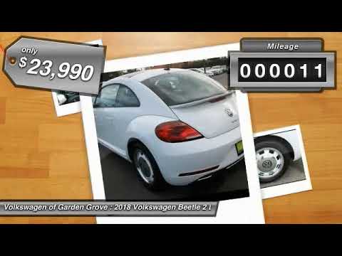 2018 Volkswagen Beetle Garden Grove Ca Jm704374 Youtube