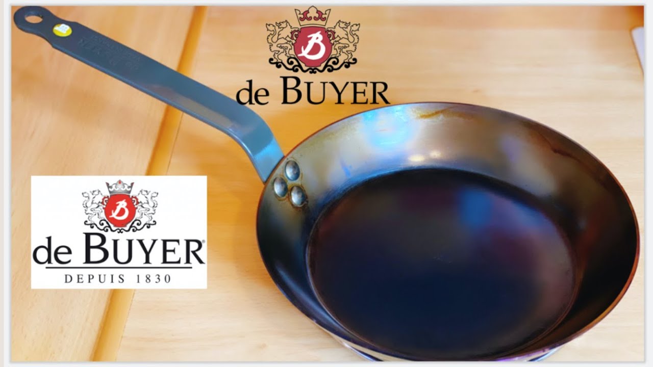 Wok de acero al carbono De Buyer mineral B