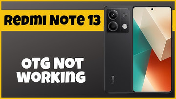 OTG Not working Xiaomi Redmi Note 13 || How to solve OTG issues || OTG problem solved