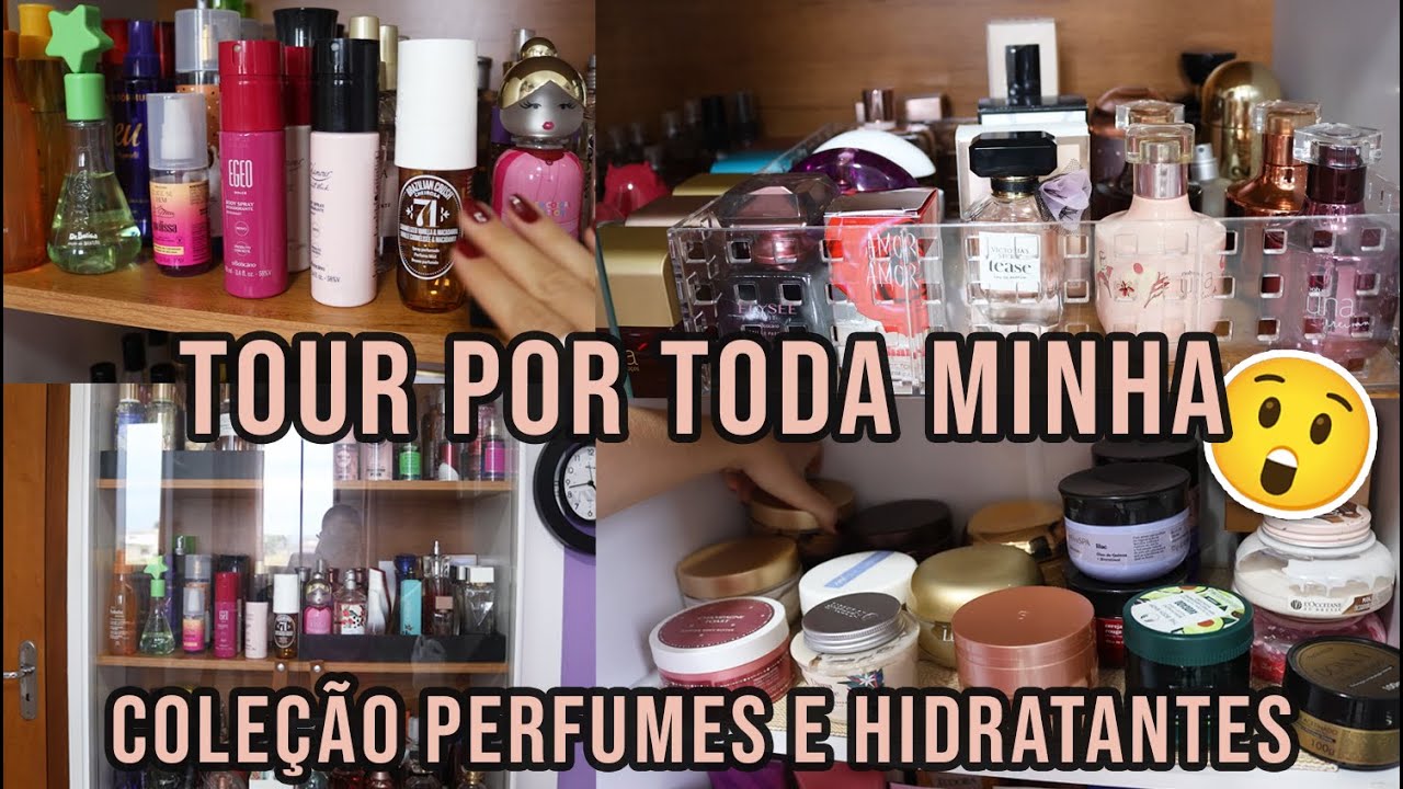 VOCÊS PEDIRAM MUITO: TOUR COMPLETO PELA CRISTALEIRA E COLEÇÃO DE PERFUMES E HIDRATANTES!