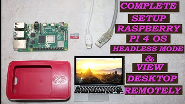 How to setup Raspberry pi 4 in a complete Headless mode | 2021 | View Desktop Remotely | 3, 3 plus