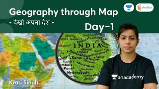 Geography Through Map | देखो अपना देश India | By Krati Ma'am