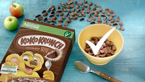 Chọn bữa sáng dinh dưỡng, chọn ngũ cốc Nestlé