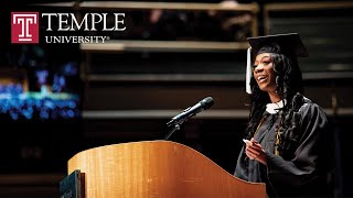 Naomi Amber Temple University 2019 Winter Graduation Speech