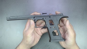 Tokyo Marui  Desert Eagle assembly and disassembly part 3 of 5  Frame Assembly