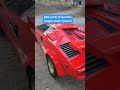 How Many Pounds of Quarters Would it Take to Buy a Lamborghini Countach? #cars #shorts