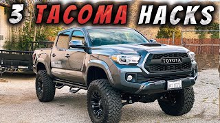 CHEAP LIFE HACK MODS FOR YOUR TACOMA