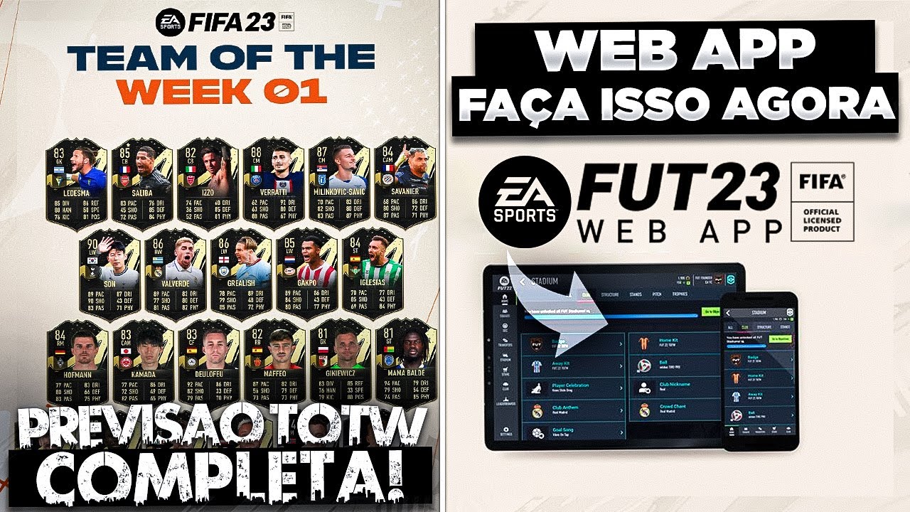FIFA 23 Ultimate Team - Web App Companion - como aceder?