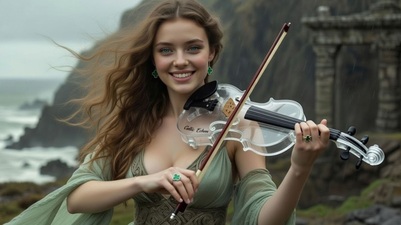 Magic Echoes of the Glen | Beautiful Irish & Scottish Celtic Folk Music – Violin, Flute & Piano