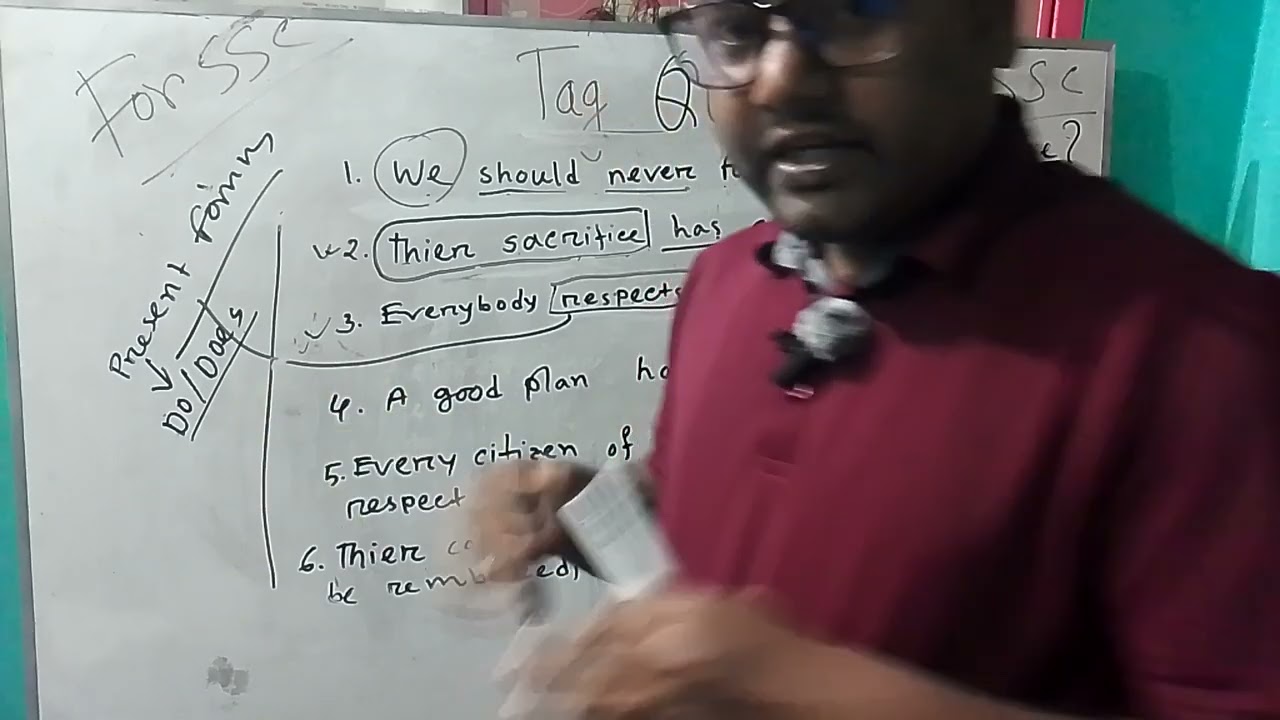 Tag Questions সহজ করে মনে রাখার নিয়ম 