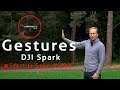 DJI Spark Gestures tutorial with start/stop video recording