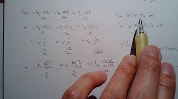 MCR3U 6.1b Sequences as Discrete Functions Homework Solutions