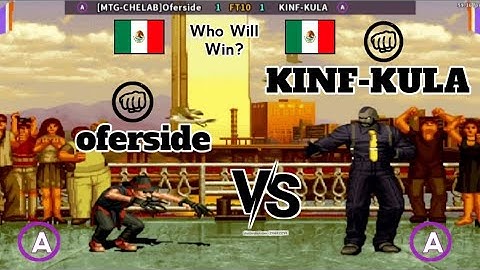 KOF 2002 Plus Oferside vs KINF-KULA FT10 - King Of Fighters 2002 Plus