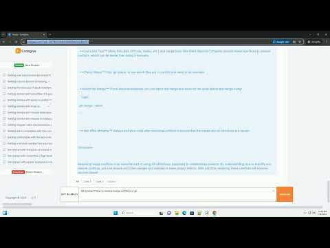 git tutorial 11 how to resolve merge conflicts in git