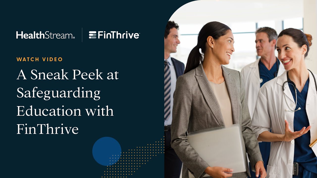 A Sneak Peek at Safeguarding Education with FinThrive - YouTube