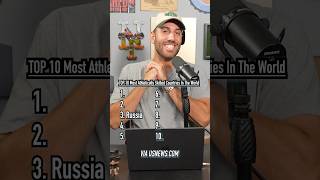 Top 10 Most Athletically Skilled Countries In The World! #shorts #athlete #top10 #countries #world