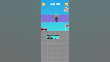 Draw Bridge level 1002 #games #gaming #gameplay #game #trend #draw #drawing #dop #shorts#short#gamer