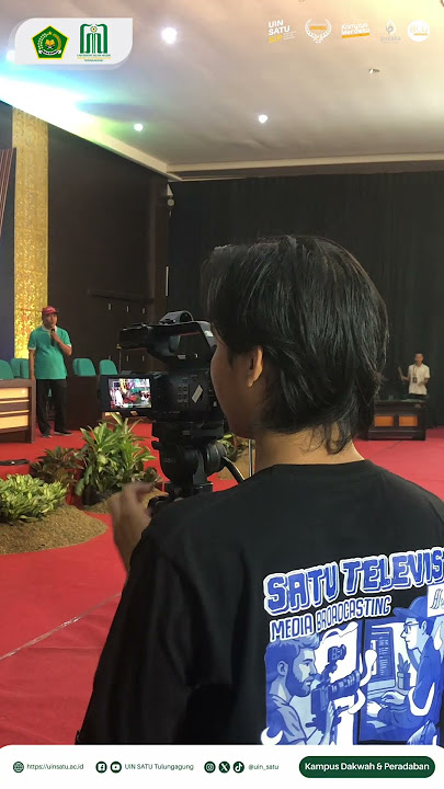 Behind the scene Gladi Bersih Wisuda ke-44 dan Wisuda ke-45 UIN Sayyid Ali Rahmatullah Tulungagung