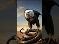 Eagle save a pigeon house#ai #ytshorts
