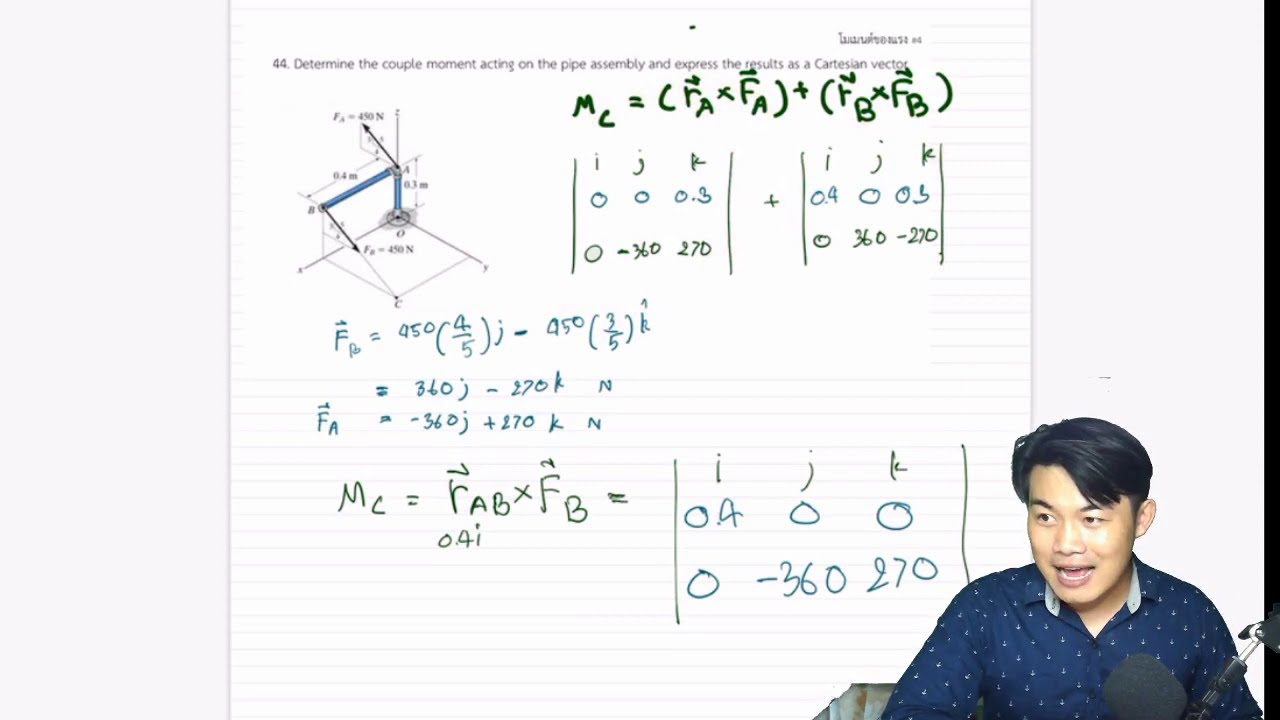 Force System Resultants Engineering STATICS บทที่ 4 Moment of a Couple ...