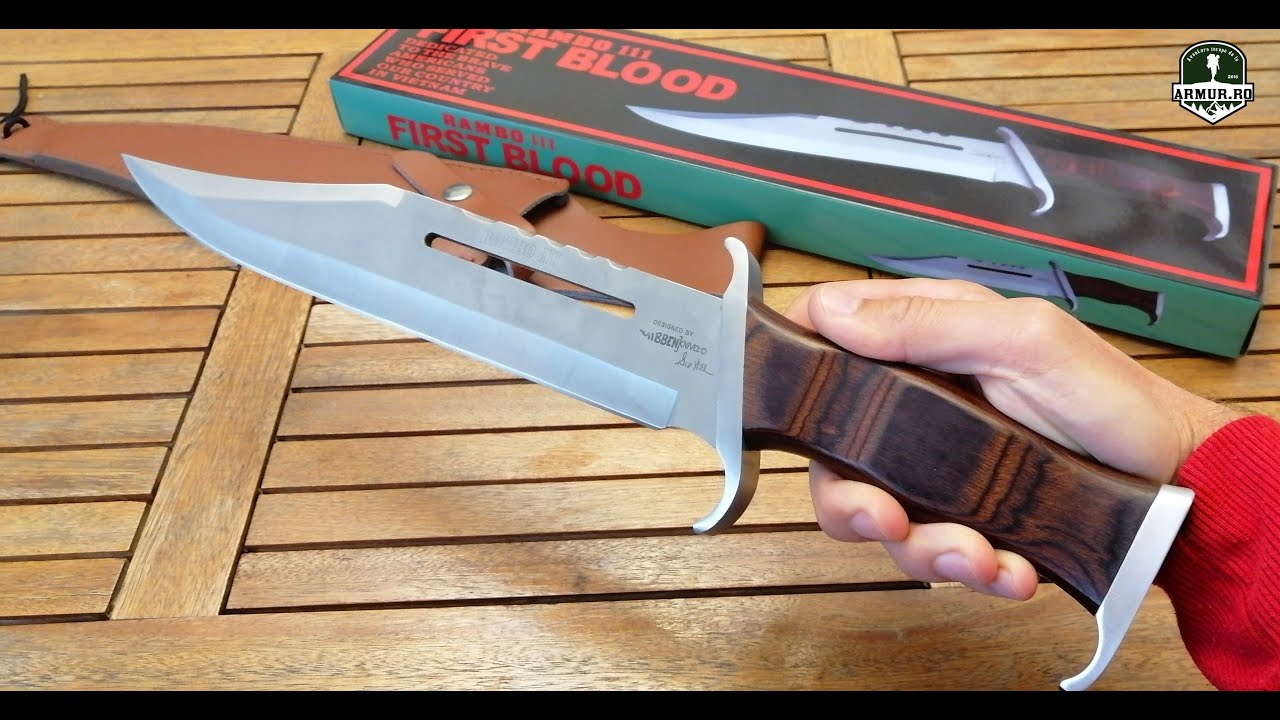 Rambo III Knife designed by Gil Hibben Hunter Knife 41.7cm First Blood